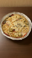Baked Pizza Pasta food