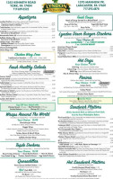 Lyndon City Line Diner menu