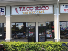 Taco Rico outside