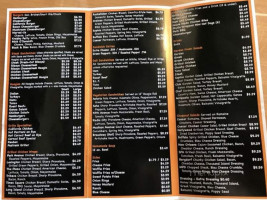 The Grille menu