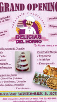 Delicias Del Horno Bakery menu