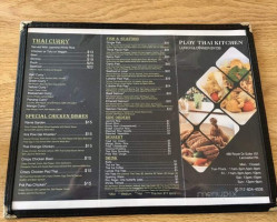 Ploy Thai Kitchen menu