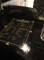 Cleveland's The Lounge menu