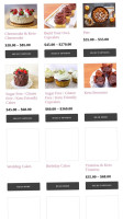 Claudia's Heavenly Flans Cakes menu