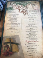 Ida's Cafe menu