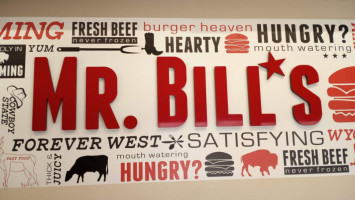 Mr. Bill's Burgers food