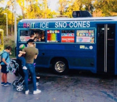 Brite Ice Sno Cones Carnival Treats outside