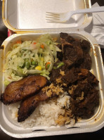 Red Hills Jerk Center food