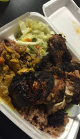 Red Hills Jerk Center food