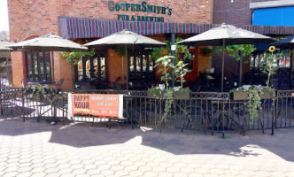 Coopersmith's Pub Brewing Pool Side outside