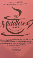 Middlesex Cafe food