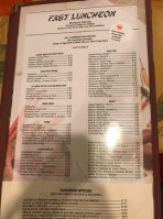 Grand China menu