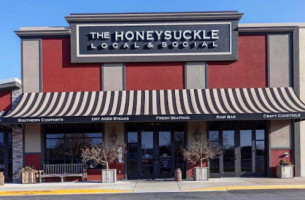 The Honeysuckle outside