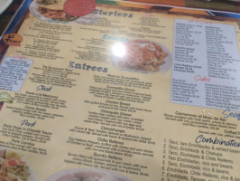 La Brisa Mexican menu