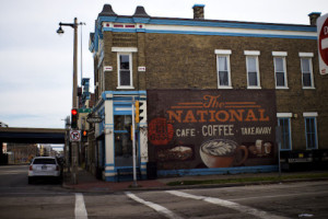 The National Cafe outside
