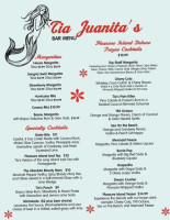 Tia Juanita’s Fish Camp menu