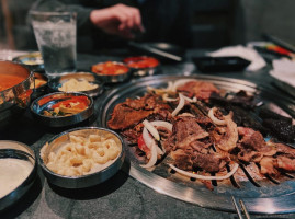Daikon Korean Bbq food