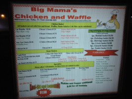 Big Mommas Chicken & Waffles inside