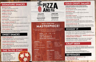 Portland Pizza Pub menu