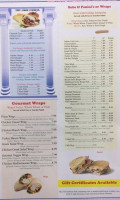 Eleni's Pizza Works menu