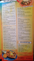 El Charrito menu