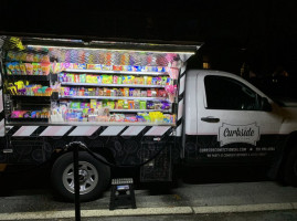 Curbside Confections Candy Snack Trucks inside