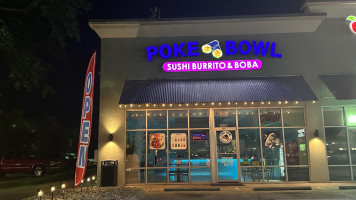 Poke Bowl Sushi Burrito Boba In Foley outside