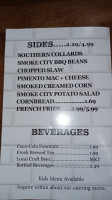 Smoke City Bbq Co. menu