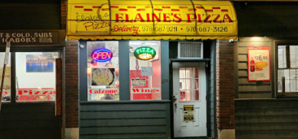 Elaine's Pizza food