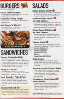 T.g.i. Friday's menu