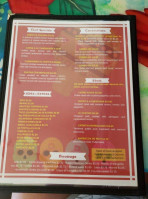Buena Vista menu