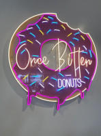 Once Bitten Donuts food
