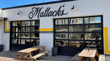Matlack's menu