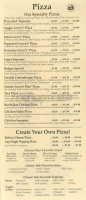 De Fusco's Gourmet Pizza menu