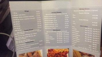 Alazzam's Hook Fish Chicken menu