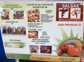 Salsas Mexican food