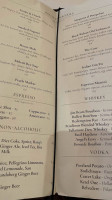 Sorella menu