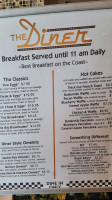 The Diner menu