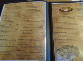 Clay Oven Indian Cuisine menu