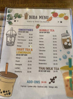 Pho Hoa menu