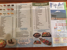 Fuji Grill menu