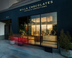 Milla Chocolates outside