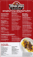 Mama Jane's Eatery menu