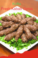 Fresh Kabab Gyros food