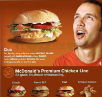 Mcdonald's menu