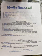Media Bean Co menu
