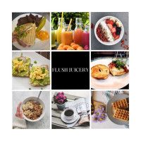 Flush Juicery food