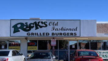 Rick's Old Fashioned Hamburgers outside