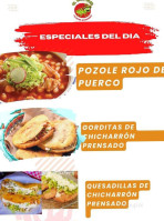 El Chapulin Mexican menu
