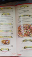 Philly's Pizza menu